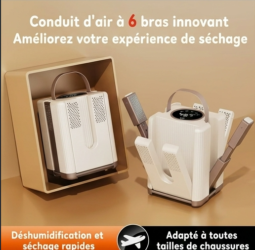 Séchoir à Chaussures 6 Bras